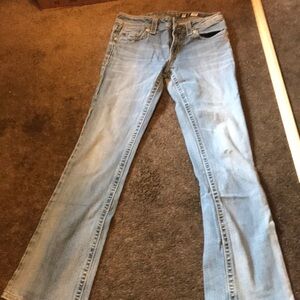 Miss Me Light Blue Boot Cut Jeans